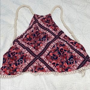 open back shirt